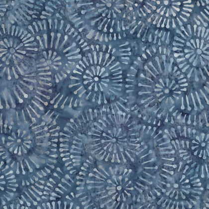 Violet Crush -Blue Pins & Needles Batik # 22282-446