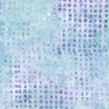 Violet Crush -Cream/Blue Squares & Triangles Batik # 22287-146