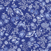 Butterfly Blues - Floral Royal # 23143-ROYAL