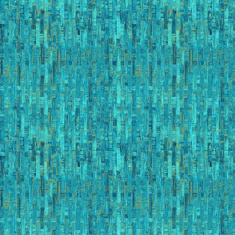 Shimmer Paradise, Blue/Turquoise Basket Weave 25246M-64