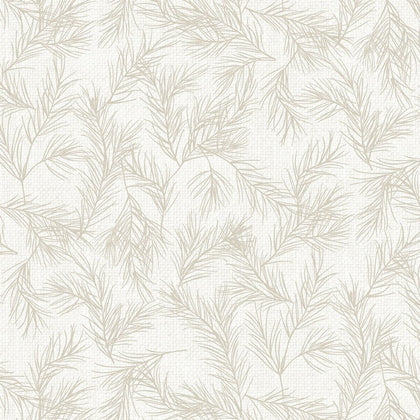 White Linen Christmas - Pine Needles Off White 25432-10
