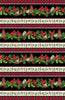 Cardinal Christmas - Border Stripe 25479-99