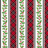 Cardinal Christmas - Holly Stripe 25482-10