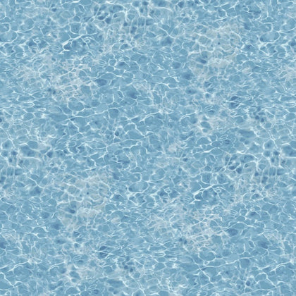 Naturescapes - Water 25491-44 Mid Blue