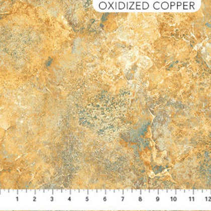 Stonehenge Gradations II- Oxidized Copper Light Marble 26756-680