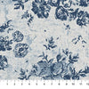 Vintage Denim - Floral Bouquet White/Denim 29761-10