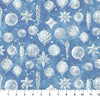 Father Christmas - Baubles Dk Blue 29832-46