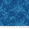 Father Christmas - Snow Texture Dk Blue 29837-46