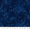 Father Christmas - Snow Texture Navy 29837-48
