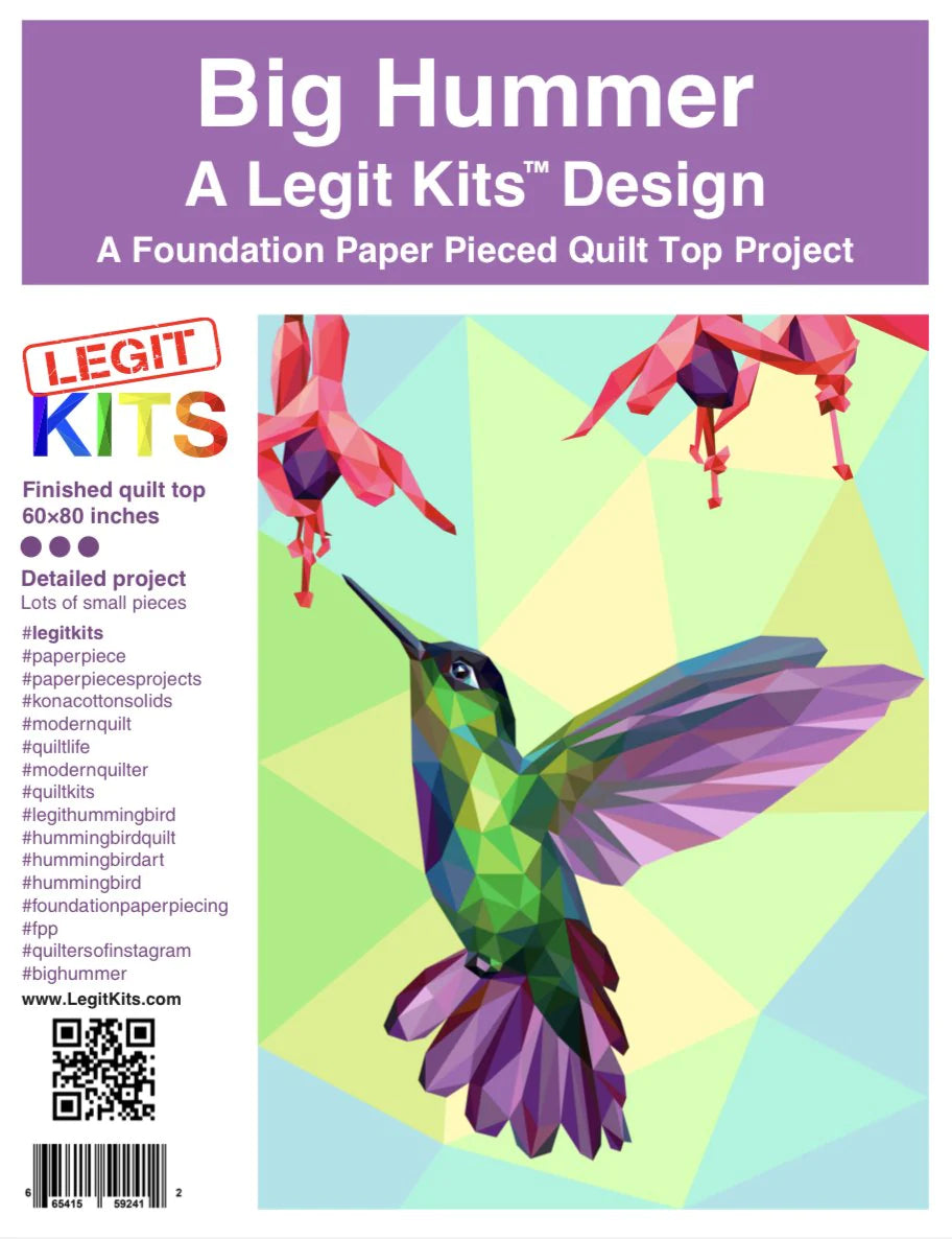 Legit Pattern Legit PATTERN Big Hummer – Little Extra Something Special Fabric Place