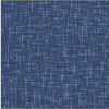 Mooks Linen Look True Navy - 02 Flannel 108in Wide Back