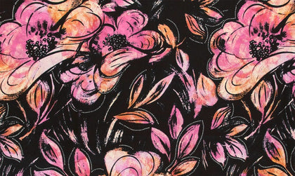 Color Me Banyan - Batik Blooms 83038-53 Sunglow