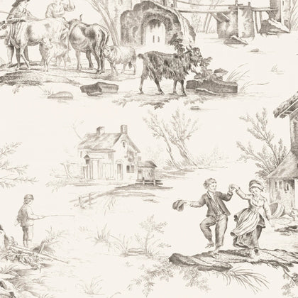 Blackberry Bramble -Toile Ivory # 98758-199