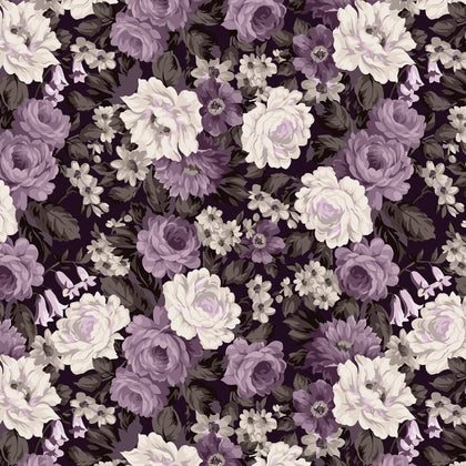 Blackberry Bramble -Packed Floral Purple Multi # 98760-669