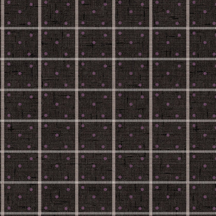 Blackberry Bramble -Dots & Stripes Black # 98763-961