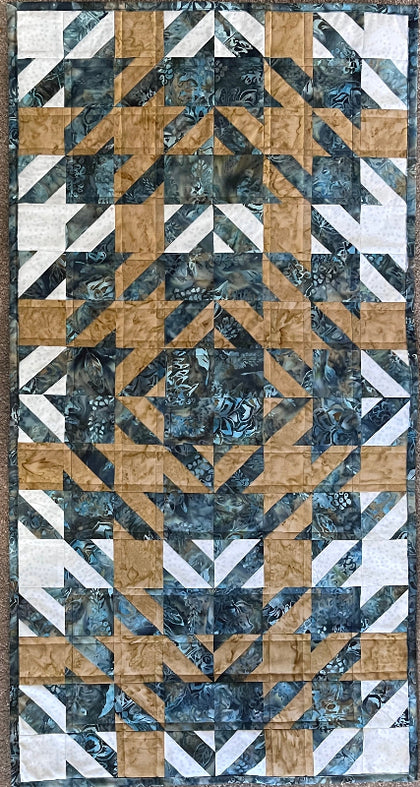 Twisted Plaid Table Runner - Pattern only