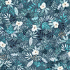 Snowy Fable - Flowers Blue Christmas # AXGD226324