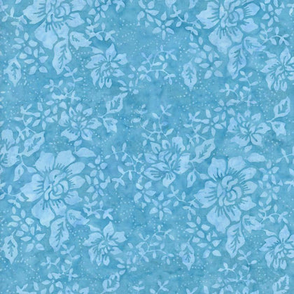 Tonga Paradise - Ocean Summer Florals # B1758-OCEAN