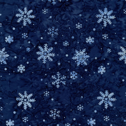 Tonga Frost -Solstice Snow Flakes And Dots # B2796-SOLSTICE