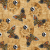 Full Steam Ahead -Tan Butterflies # BQ3929-30