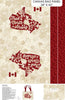 Oh Canada 15 - Stonehenge Bag Panel Cream Multi C29662-11
