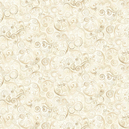 Sonata -Cream Swirls On Music Notes # CD3096-CREAM