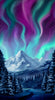 Multi Northern Lights Panel 24" # CD3494-MULTI