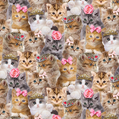 Teacup Kitty -Natural Packed Princess Kitty # CD3579-NATURAL