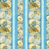 Forest Whisper -Blue Floral 11in Stripes # CD3682-BLUE