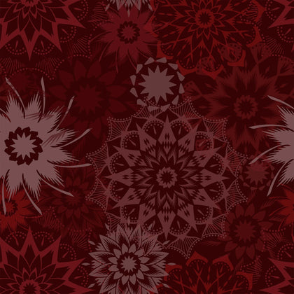 Colorstock -Barolo Silhouette Medium Stars # CD3839-BAROLO