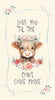 Cream Til The Cows Come Home Panel 24in # CD4040-CREAM