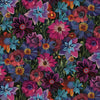 Calico Cat - Black Forest Floral # CD4116-BLACK