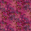 Calico Cat - Pomegranate Painted Circle Geo # CD4121-POMEGRANATE
