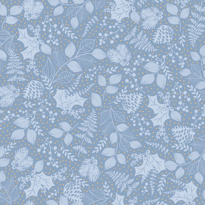 Christmas Shimmer Leafy Blender # CHSH5079-LB Blue