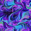 Evening Glow - Purple Butterfly Swirls # CM4107-PURPLE
