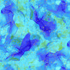 Evening Glow - Aqua Water Paint Texture # CM4108-AQUA