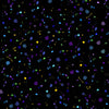 Evening Glow - Black Paint Splash Dots Met # CM4110-BLACK