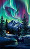 PRE-ORDER - Dancing Lights -Aurora Panel Midnight Multi DP29390-49