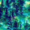 PRE-ORDER - Dancing Lights -Trees Teal Multi DP29395-66