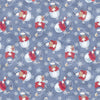Little Donkey's Christmas Flannel Snowmen- F25328-44