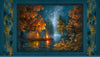 Fireside Serenity Swishing Upon A Star Panel  # FSER6249-PA