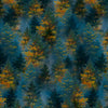 Fireside Serenity Allover Trees # FSER6251-DB