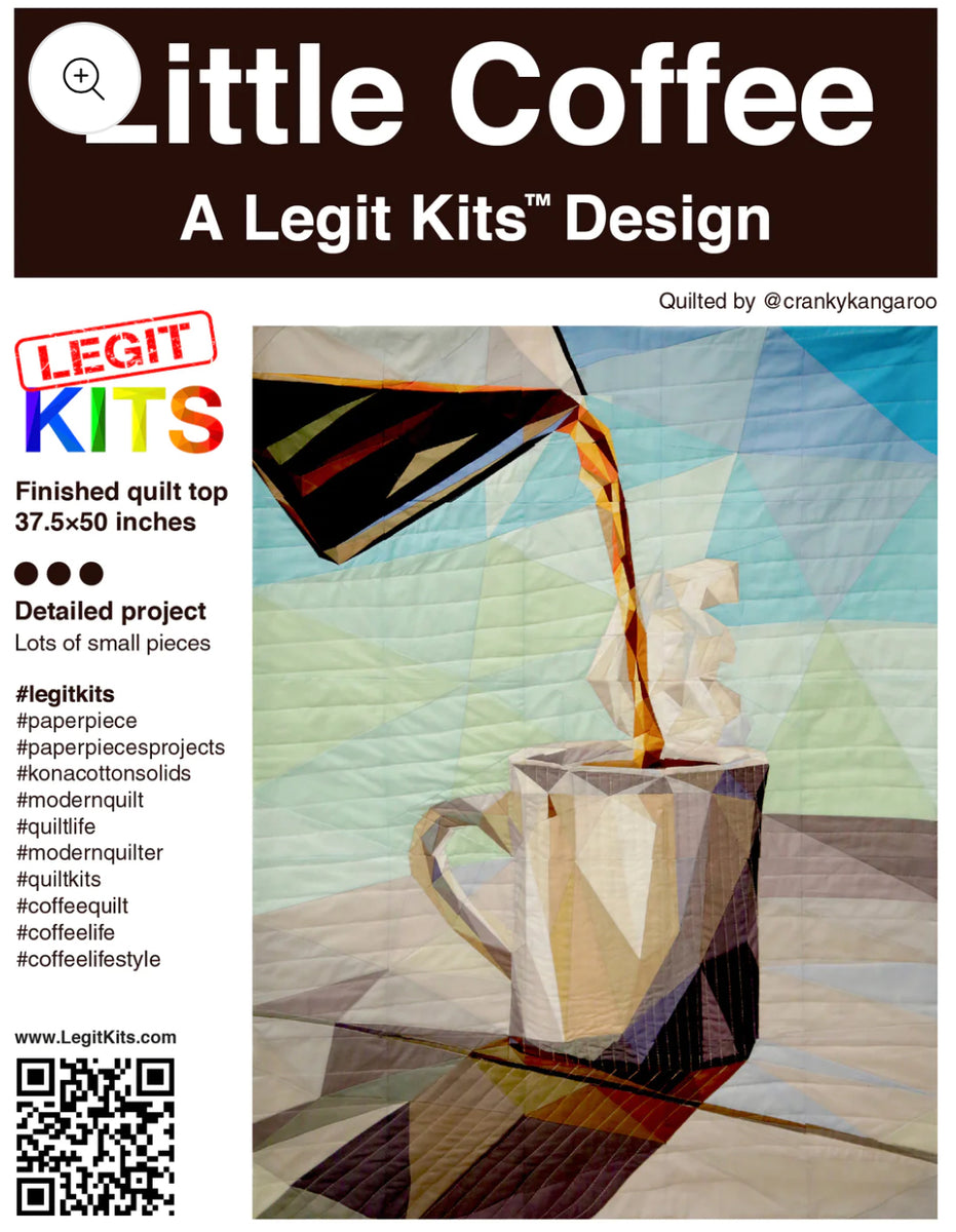 Legit Pattern Legit PATTERN Little Coffee – Little Extra Something Special Fabric Place