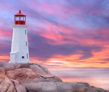 Maritime Lighthouse Sunrise 36