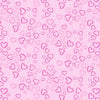 Dreamtime / Positively Pink - Minky Pink Heartfelt MK10389-21