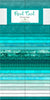 2-1/2in Strips Real Teal, 40pcs, # Q842-157-842