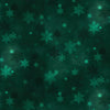 Snowfall -  Mini Snowflakes Christmas Dark Green # SNOF5455-DG