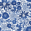Indigo Lane - W160-002-055 / Large Floral-White
