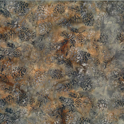 Bali Batiks - Misty Shores W2568H-172 Copper