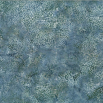 Bali Batiks -  Misty Shores Ditsy Petals W2575H-421 Ceylon